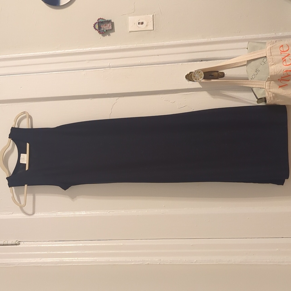 Sundays navy sparkle tank dress-M